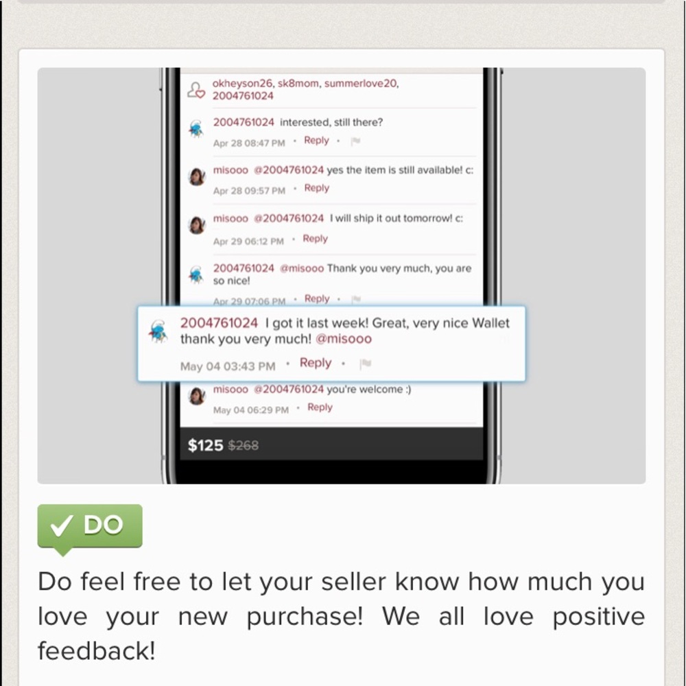 What a nice way to say I like my purchase♥️